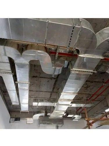 Ductwork and services route